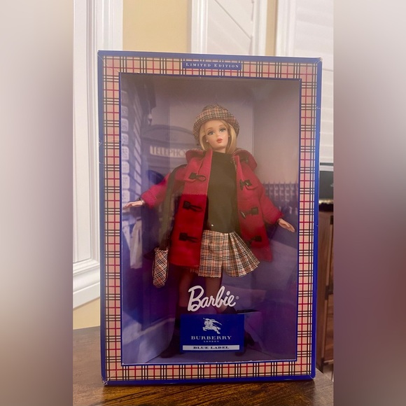 Barbie Other - Very Rare! NRFB Burberry London Blue Label Barbie Doll